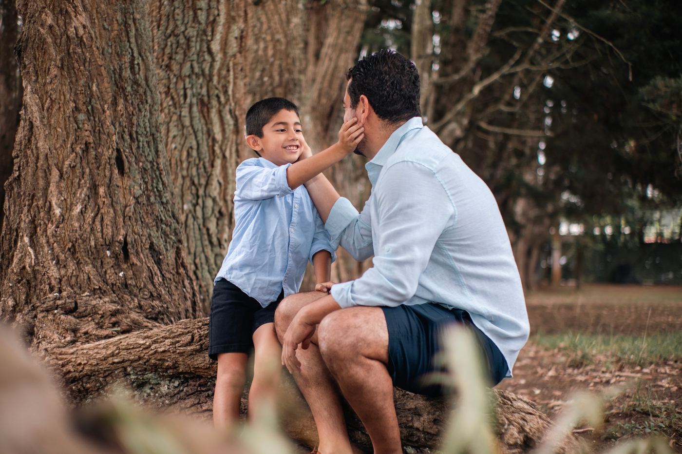 Fotografía de sesión de familia por CineFramas